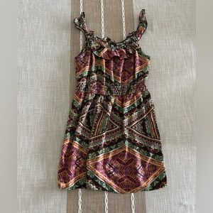 Colorful summer dress